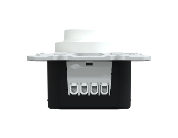 Variateur de lumière universel "Ovalis" blanc - Raccordement 2 fils - Brico Dépôt