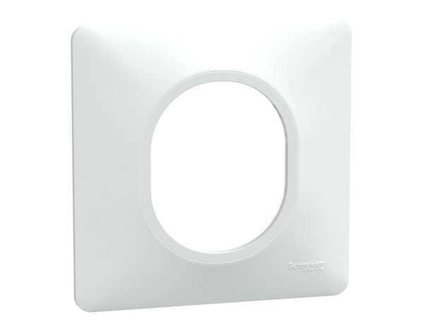 Plaque de finition simple "Ovalis" blanc - Brico Dépôt