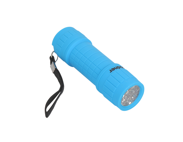 Mini lampe torche LED bleue - 27 lm - Brico Dépôt