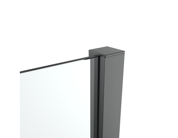 Paroi de douche latérale "Calia" l.90 cm en verre transparent - Cooke and Lewis - Brico Dépôt