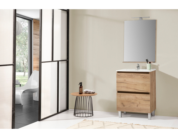 Applique Led chrome P. 10,8 cm x H. 4 cm x Larg. 30 cm - Brico Dépôt