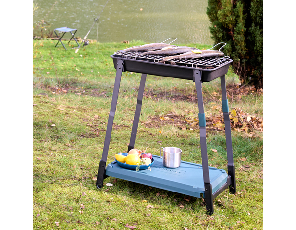 Barbecue à charbon transportable - Marque BLOOMA - Brico Dépôt