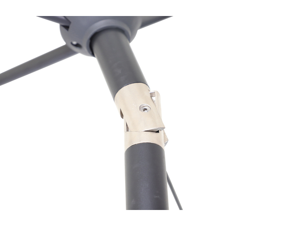 Parasol écru/noir 3 m "Tilsa' - Marque BLOOMA - Brico Dépôt