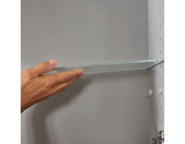 Armoire de salle de bains miroir "Idalie" L. 40 x H. 60 x P. 15 cm - Cooke and Lewis - Brico Dépôt