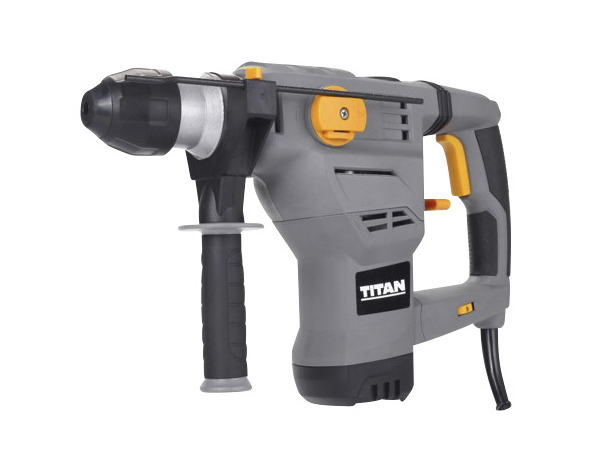 Marteau perforateur 1250 W SDS + accessoires - Titan - Brico Dépôt