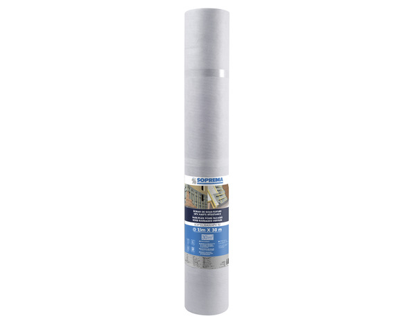 Ecran sous toiture et pare pluie Sop'écran et HPV R2  30 x 1 m - Soprema - Brico Dépôt