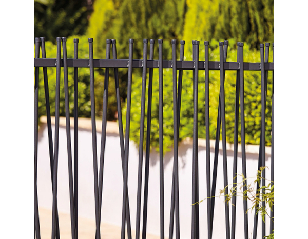 Clôture métal "Neva" L. 180 cm x H. 90 cm - Marque BLOOMA - Brico Dépôt