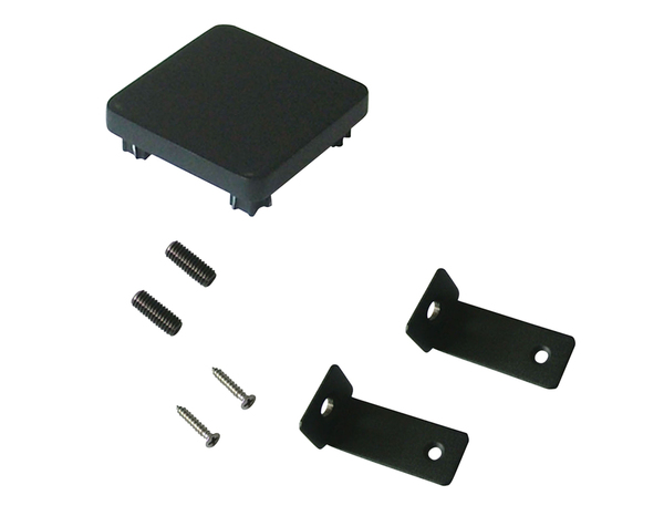 Kit de quincaillerie poteau "Neva" l. 7,5 cm x H. 3,7 cm - Marque BLOOMA - Brico Dépôt