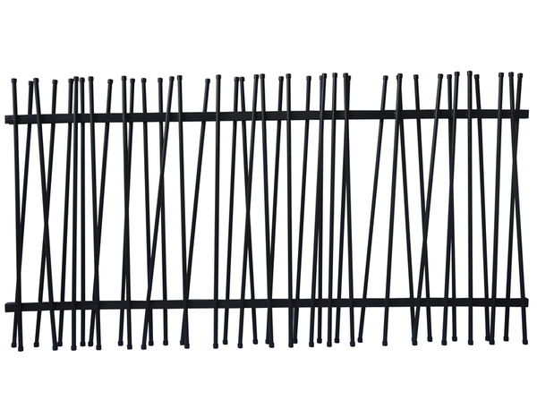 Clôture métal "Neva" L. 180 cm x H. 90 cm - Marque BLOOMA - Brico Dépôt