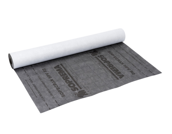 Ecran sous toiture et pare pluie Sop'écran et HPV R2  30 x 1 m - Soprema - Brico Dépôt