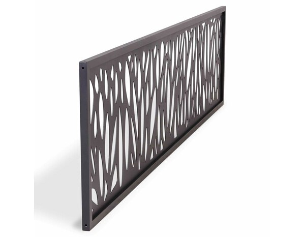 1/4 panneau décor aluminium "Neva" L. 179 cm x H. 44,1 cm x Ep. 2,1 cm - Marque BLOOMA - Brico Dépôt