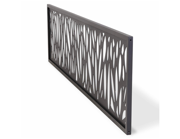 1/4 panneau décor aluminium "Neva" L. 179 cm x H. 44,1 cm x Ep. 2,1 cm - Marque BLOOMA - Brico Dépôt