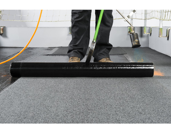 Couche d'étanchéité supérieure ardoisée 6 x 1 m noire - Soprema - Brico Dépôt