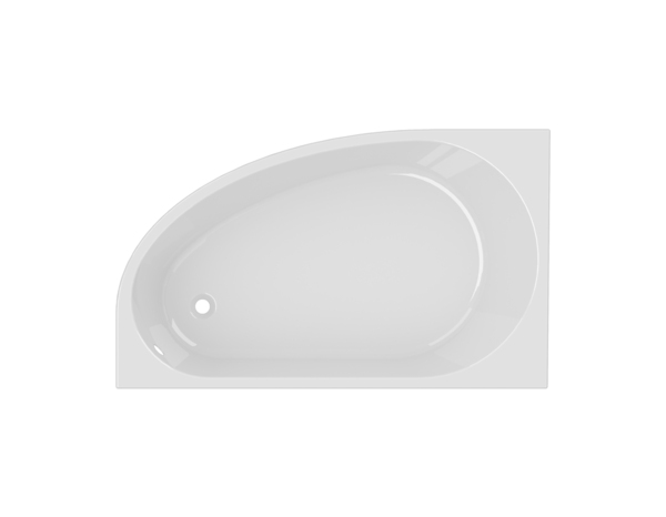 Baignoire gain de place gauche "Caspia"  L. 150 x l. 90 cm - Brico Dépôt
