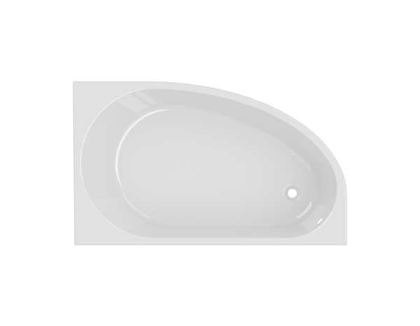 Baignoire gain de place droite "Caspia" L.150 x l. 90 cm - Brico Dépôt