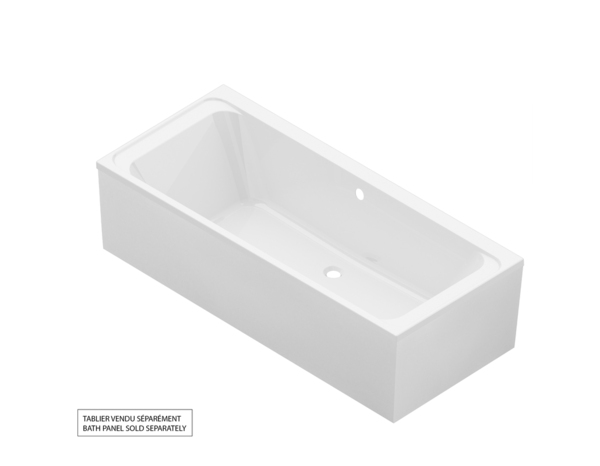 Baignoire droite NF "Calicia" L. 180 x l. 80 cm - Cooke and Lewis - Brico Dépôt