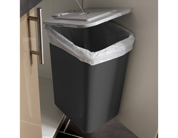 Poubelle de porte en plastique - 23 L - Brico Dépôt
