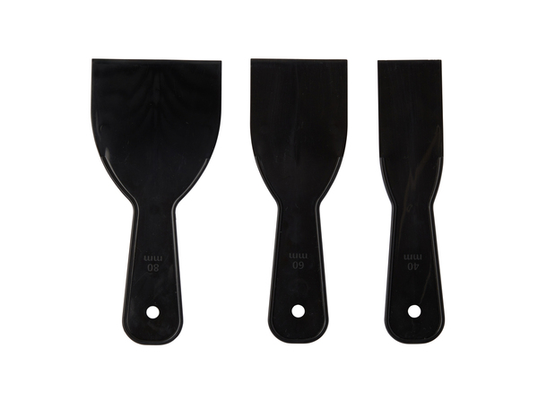 Lot 3 couteaux à enduire bord arrondis 80 mm - Brico Dépôt