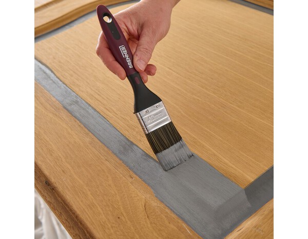 Pinceau plat bois et métal 40 mm toutes peintures - Brenner - Brico Dépôt