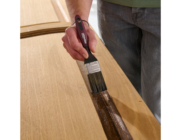 Lot de 3 pinceaux plats bois et métal multisurface - Brenner - Brico Dépôt