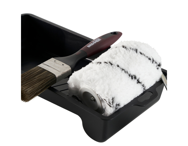 Kit peinture bois et métal poils extra longs - Brenner - Brico Dépôt