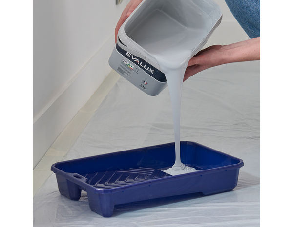 Bac peinture 180 mm en plastique bleu - Brenner - Brico Dépôt