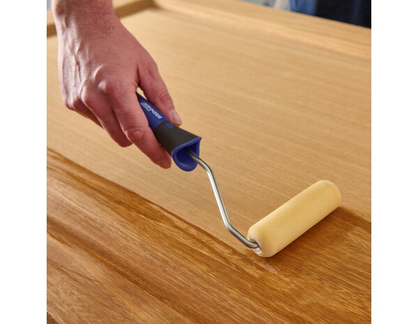 Rouleau bois et métal 100 mm avec mousse - Brenner - Brico Dépôt