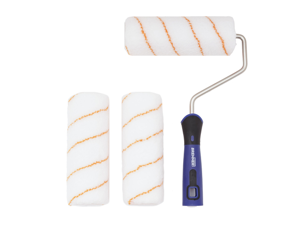 Rouleau 180 mm avec 2 manchons murs et plafonds poils moyens - Brenner - Brico Dépôt