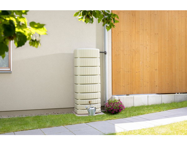 Récupérateur d'eau slim 500 L + Kit collecteur - Garantia - Brico Dépôt