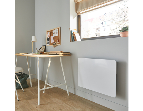 Radiateur acier "Jaina" blanc - 1 000 W - Brico Dépôt