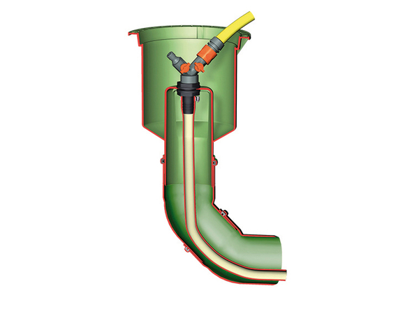 Kit de cuve plate noire 3000 L à enterrer - Brico Dépôt