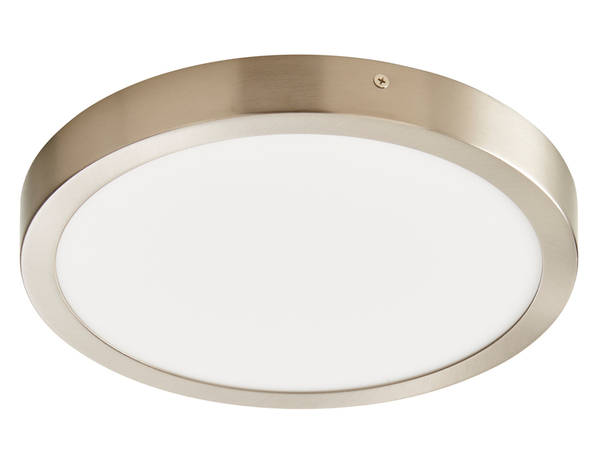 Plafonnier LED aluminium brossé "Aius" - Cooke and Lewis - Brico Dépôt