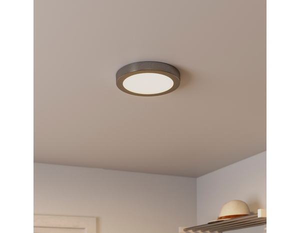 Plafonnier LED aluminium brossé "Aius" - Cooke and Lewis - Brico Dépôt