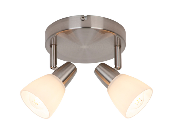 2 Spots E14 chrome - "Adelas" - Cooke and Lewis - Brico Dépôt