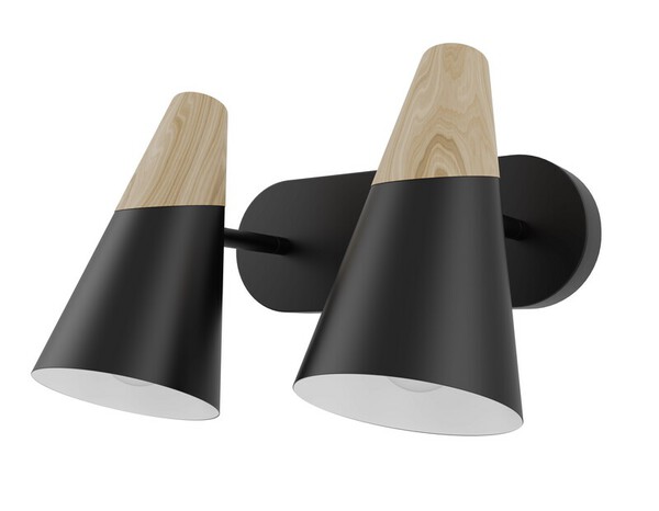 2 Spots E14 noir - "Pacome" - Cooke and Lewis - Brico Dépôt