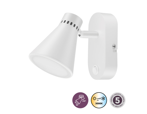 Spot Led incluse 1 tête "Edaline" - Cooke and Lewis - Brico Dépôt