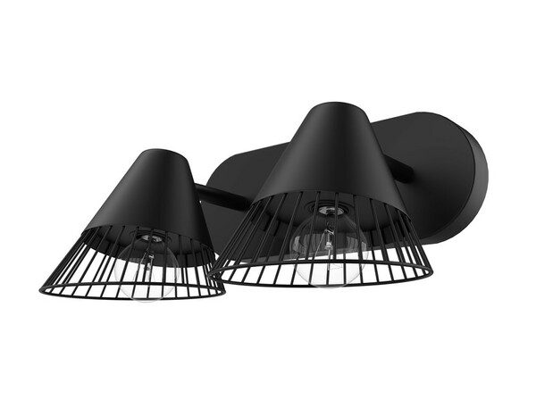 2 Spots E14 noir - "Treville" - Cooke and Lewis - Brico Dépôt