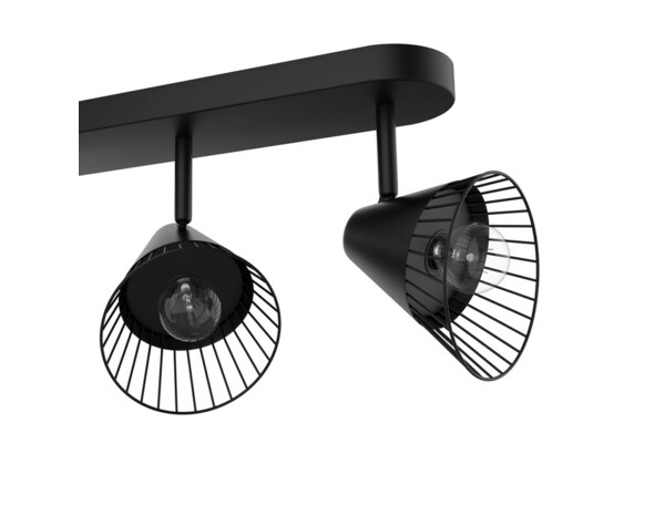 3 Spots E14 noir - "Treville" - Cooke and Lewis - Brico Dépôt