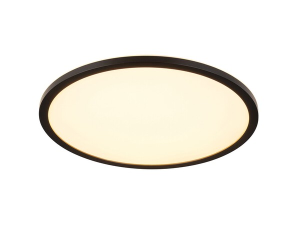 Plafonnier Led incluse "Medeas" noir mat - Cooke and Lewis - Cooke and Lewis - Brico Dépôt