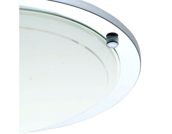 Plafonnier 1xE27 chrome "Henria" - Cooke and Lewis - Brico Dépôt