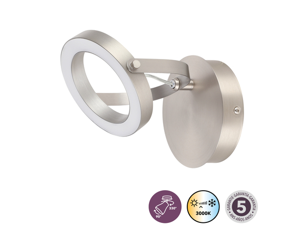 Spot LED incluse 1 tête "Thalie" - Cooke and Lewis - Brico Dépôt