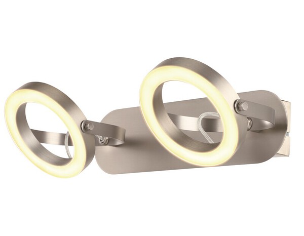 Spot LED incluse 2 tetes "Thalie" - Cooke and Lewis - Brico Dépôt