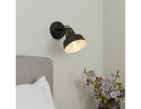 1 Spot E14 noir - "Zoelie" - Cooke and Lewis - Brico Dépôt