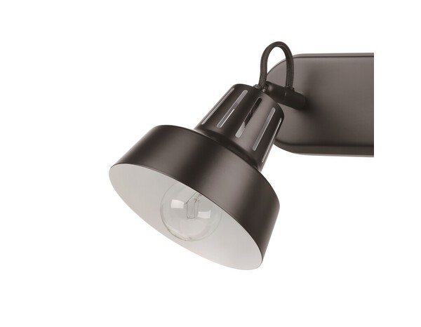 2 Spots E14 noir - "Zoelie" - Cooke and Lewis - Brico Dépôt