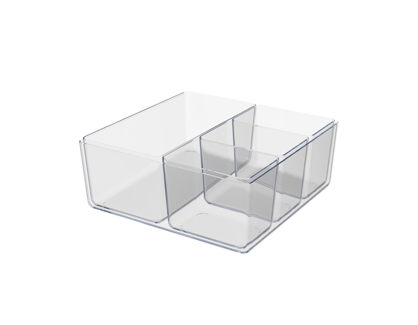 Organisateur de tiroir "Koros" P. 236 mm x H. 89,5 mm - GoodHome - Brico Dépôt