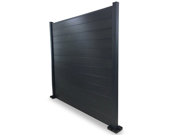 Lot de 3 lames clôture composite L. 1,80 m x H. 15,5 cm x Ep. 2,1 cm - Marque BLOOMA - Brico Dépôt