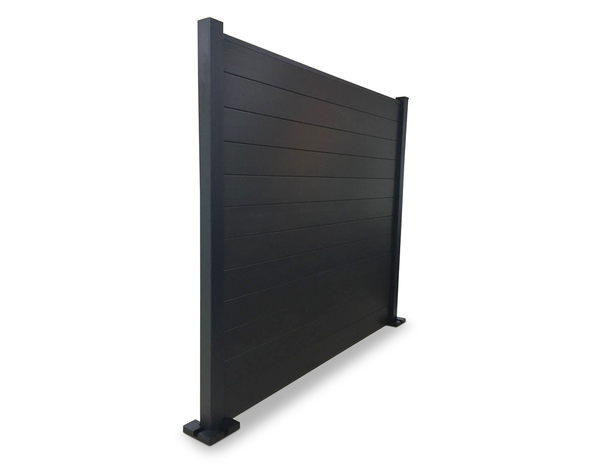 Lot de 3 lames clôture composite L. 1,80 m x H. 15,5 cm x Ep. 2,1 cm - Marque BLOOMA - Brico Dépôt