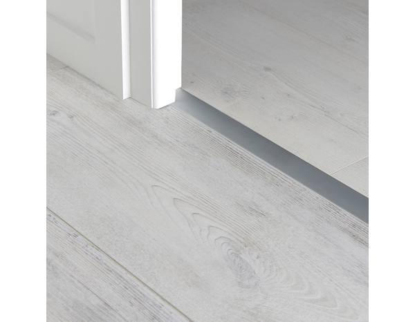 Barre de seuil extra plate aluminium mat long. 930 x larg. 37 mm - GoodHome - Brico Dépôt