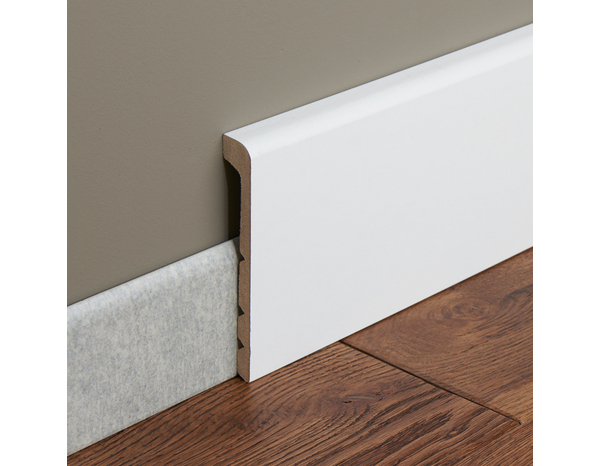 Plinthe de rénovation blanche long. 220 cm x larg. 138 mm x ép. 26 mm - GoodHome - Brico Dépôt