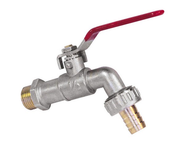 Robinet d'arrosage à sphère avec presse étoupe mâle/mâle 20x27 - Somatherm - Brico Dépôt